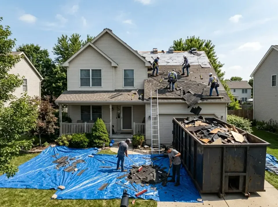 roof-replacement-debris-remova-004 — frequently asked questions, Cheapest Dumpster Rentals in Glendora, CA